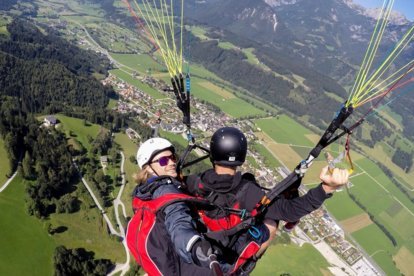 Tandem Paragleiten am Hauser Kaibling in Schladming | © Hauser Kaibling