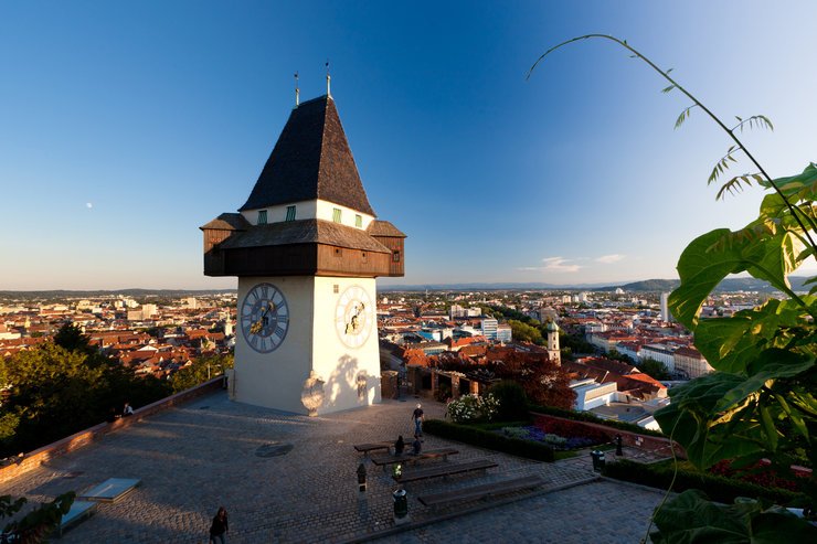 Uhrturm in Graz | © Graz Tourismus, Harry Schiffer