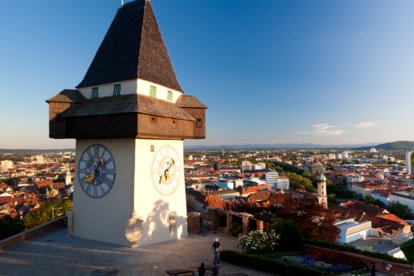 Uhrturm in Graz | © Graz Tourismus, Harry Schiffer