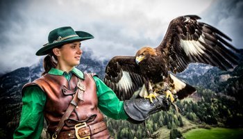 Burg Hohenwerfen - Greifvogelschau | © Salzburger Burgen und Schlössern